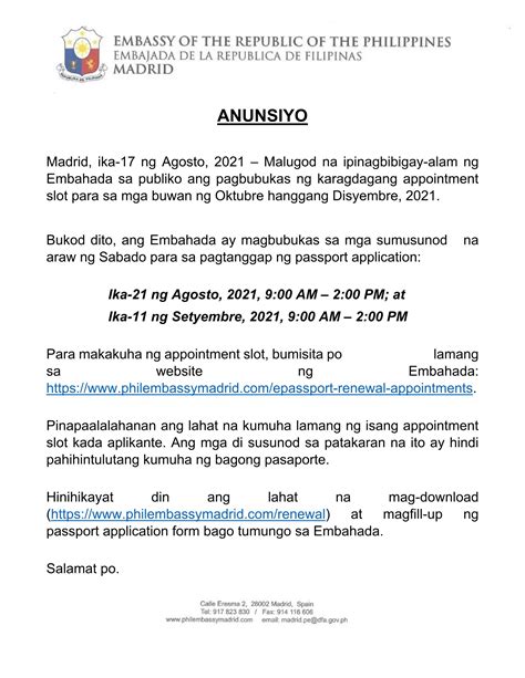 ANUNSIYO: Definition of the Tagalog word anunsiyo in English..
